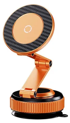 Zdjęcie produktu dla Elzusha - Magnetyczny uchwyt na telefon samochodowy z przyssawką - regulowany o 360°