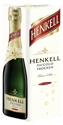 Produktbild von Henkell Feiner Sekt Piccolo trocken verpackt 200ml