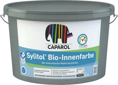 Produktbild von Caparol SylitolInnenfarbe 12,5 Liter altweiss