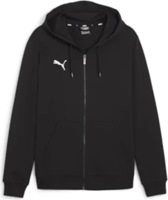 Produktbild von PUMA teamGOAL Casuals Hooded Sweatshirtjacke Herren schwarz XL