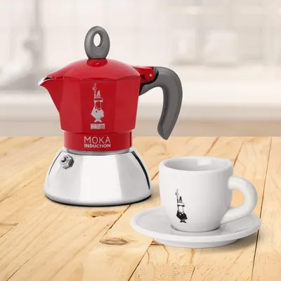 Produktbild von Bialetti MOKA 6TZ Induction red