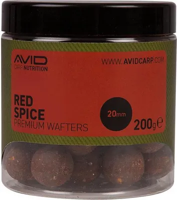 Produktbild von Avid Carp Red Spice Belachan Wafters 200 g 20 mm
