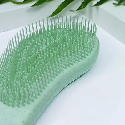 Zdjęcie produktu dla Szczotka BIO do włosów Mini biodegradowalna YEYE Zielony