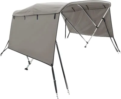Obrázok produktu pre vidaXL 3-Bow Bimini-Top s bočnými panelmi 183x(137-152)x137 cm