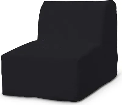 Productafbeelding van Dekoria bekleding voor fauteuil Lycksele, zwart, bekleding voor fauteuil Lycksele