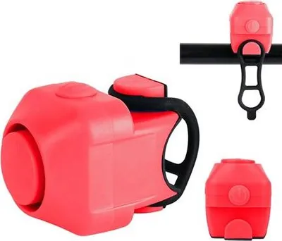 Produktbild von APT AG496C Elektrische Fahrradklingel rot