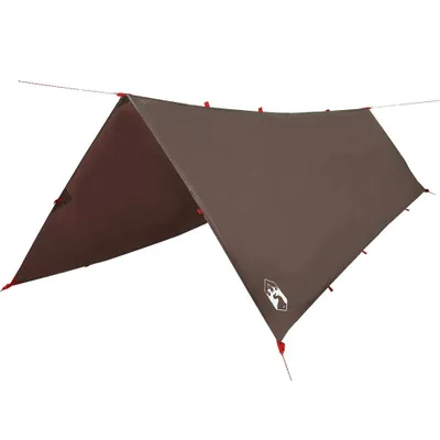 Obrázek produktu pro Kempingová plachta hnědá 506 x 306 cm nepromokavá
