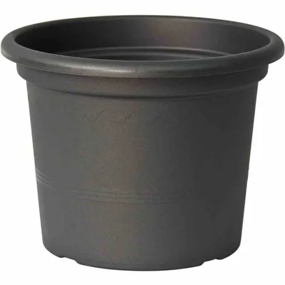 Produktbild von euro3plast 197-762 GEO Kübel GEO 35cm, anthrazit (1 Stück)