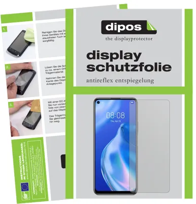 Produktbild von 2x Schutzfolie für Huawei P40 lite 5G matt Displayschutzfolie Folie Display Schutz dipos