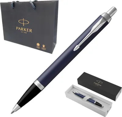Produktbild von Parker IM Kugelschreiber | Matte Blue | Mittlere Spitze | Blau | Geschenkbox