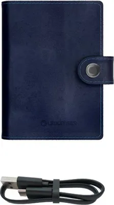Produktbild von Led Lenser Leder Mit Der Lantern-wallet 150 Lumens Blau Blau One Size
