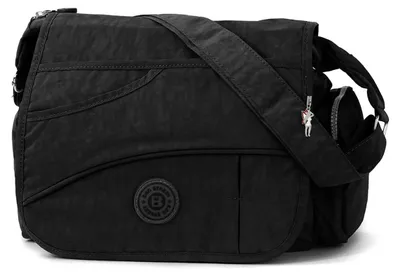 Immagine prodotto di Borsa Street nylon borsa donna nero 32x13x20 D2OTJ214S
