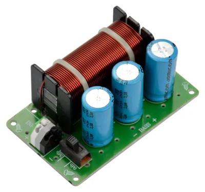 Subwoofer Crossover 200 W, Frequenzweiche, 12 dB/Okt, 4-8 Ohm