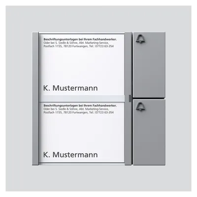 Image de Module de touches de bus si/met BTM 650-02 SM de Siedle&Söhne