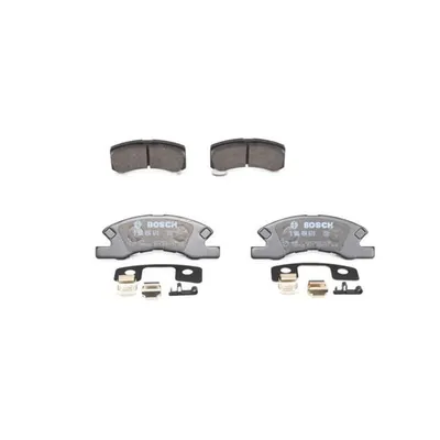 Produktbild von BOSCH 0 986 494 610 Bremsbeläge Satz Vorne für MITSUBISHI Mirage / Space Star Schrägheck (A0A) für DAIHATSU SIRION (M3)