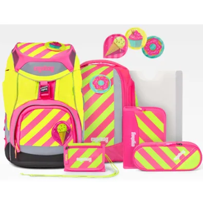 Produktbild von Ergobag Schulranzen Set 6tlg. Pack (2021) StrahleBär (NEO Edition)
