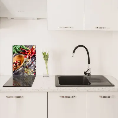 Produktbild von Glasschneidebrett 40x52 Gewürze