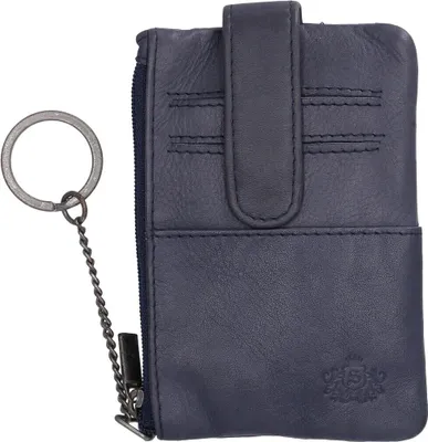 Produktbild von The Skandinavian Brand Credit Card Holder Washed Nappa  blau