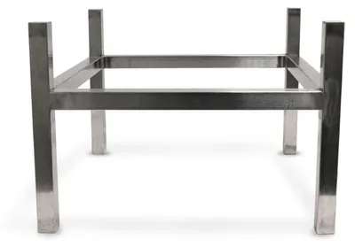 Productafbeelding van MOODZ onderstel, vierkant, 60 cm, roestvrij staal