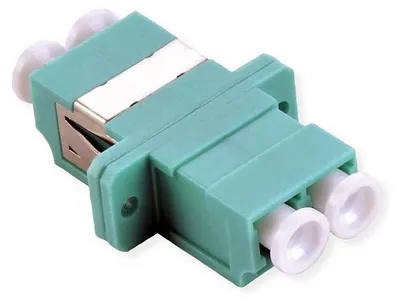 Imagen del producto de Adaptador LC dúplex OM3 con brida (21.99.0665)