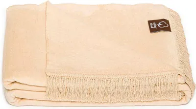 Produktbild von UMIPLED | Kuscheldecke, Sofaüberwurf Decke, Dicke Sofadecke, Couchdecke, Flauschige, Wohndecke für Couch, 150x200cm, 430 g/m2 - Helles Beige