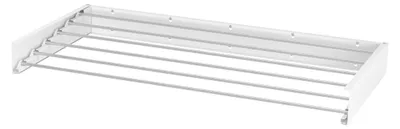 Wand-Wäschetrockner, klappbar, 6 m, 5 kg, Weiß