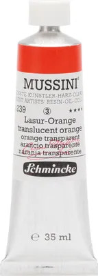 Schmincke 35ml MUSSINI Lasur-Orange Öl  10 239 009