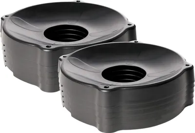 Produktbild von 10 Kawanyo Ballschalen für Gymnastikbälle - schwarz