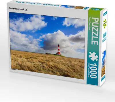 Produktbild von CALVENDO Puzzle Westerheversand, DE 1000 Teile Puzzle quer | 1000 Teile Lege-Größe 64x48cm Foto-Puzzle für glückliche Stunden