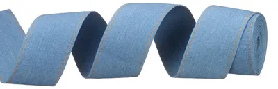 Imagen del producto de Cinta de denim de 5 cm para manualidades y decoración, color azul