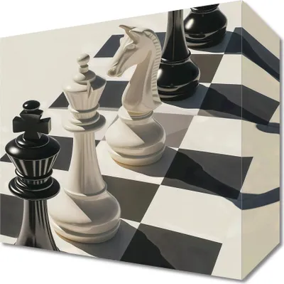 Obrázok produktu pre Obraz 20x20cm Šachmat