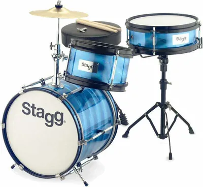 Zdjęcie produktu dla Stagg TIM JR 3/12B BL Blue Perkusje dziecięce