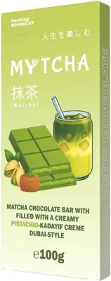 Produktbild von hashtag schmeckt Mytcha Matcha Chocolate Bar Dubai-Style 100g