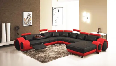 Produktbild von Ledersofa Couch Polster Sitz Garnitur Couchen Wohnlandschaft BIG XXL Couchen Neu