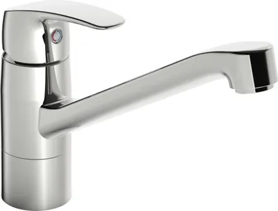 Immagine prodotto di Miscelatore da cucina Hansa Hansapinto senza pressione, lunghezza 213 mm, DN15 cromato, 1 pezzo.