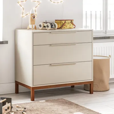 Produktbild von SOIE Kommode Weiß, 55 cm breit, 90 cm hoch, 93 cm tief, mit Soft-Close