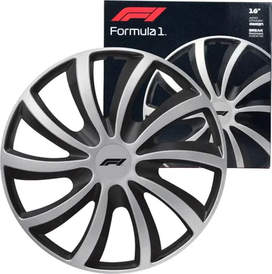 Produktbild von Formula 1 Radzierblenden-Set 16 Zoll R16 16" 4x Radkappen Radblenden Abdeckung