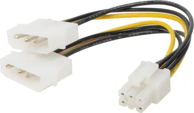 Obrázok produktu pre shiverpeaks BASIC-S Y napájací kábel 6-pinový konektor PCI Express