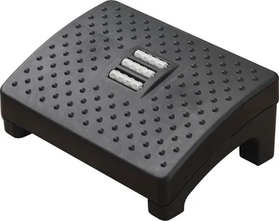 Produktbild von Fussstuetze mit Massageflaeche Ergonomischer Fusshocker unter dem Schreibtisch Fussstuetzen mit rutschfesten Beinen Position einstellbar fuer Heimarbeit Buero Schule