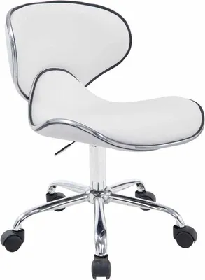 Produktbild von Arbeitshocker, Bürostuhl – höhenverstellbar und ergonomisch – Kunstlederpolsterung