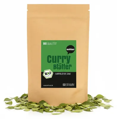 Produktbild von Wohltuer  Curryblätter ganz - ab 60g