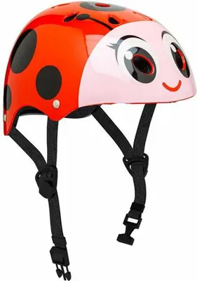 Produktbild von Moltó Kinder-Radhelm Marienkäfer Rot 26 x 21 x 16,5 cm