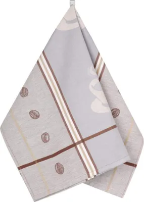 Obrázek produktu pro Kuchyňská utěrka 1 ks - 50x70 cm - Hnědá,Šedá