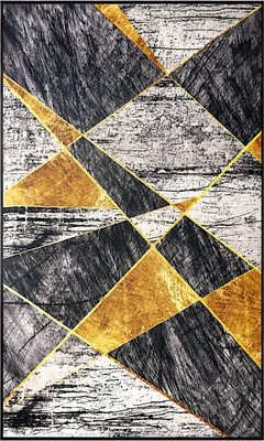 Produktbild von Designer Teppich Modern Wohnzimmer waschbar & rutschfest - Fancy VII - Fußbodenheizung geeignet 120x160 cm