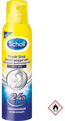 Image de Scholl Fresh Step Antitranspirant 150ml
