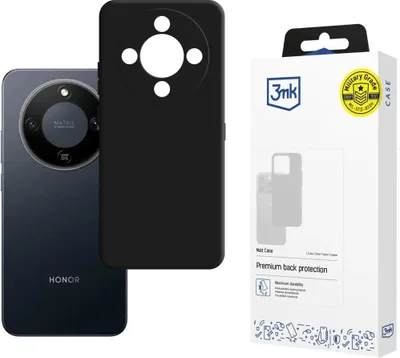 Produktbild von Handyhülle für Honor Magic8 Lite, 3mk Matt Case, Mattes Schwarz