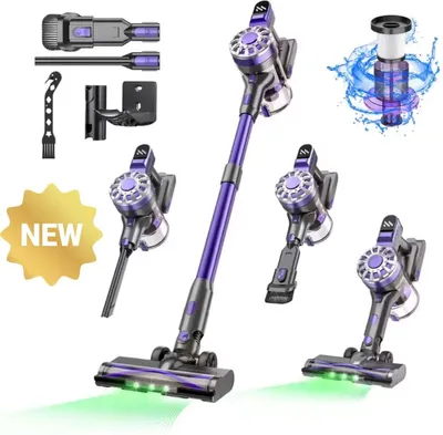 Produktbild von TONIHOMI® V07 – Stabstaubsauger mit ETA Hand- und Akkusauger 2in1 Funktion