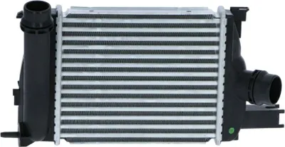 Produktbild von Ladeluftkühler Kühlrippen gelötet 257 mm - 217 mm NRF für u.a. RENAULT CLIO