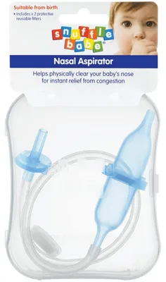 Imagen del producto de Aspirador nasal de 15 ml, para bebés, para la limpieza de la nariz, cuidado nasal