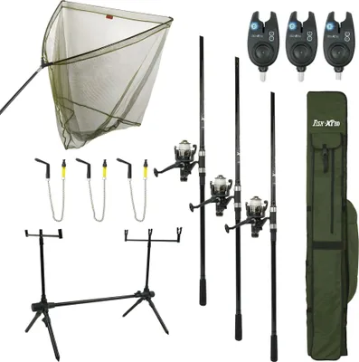 Produktbild von Improveset 3 rod deluxe incl net